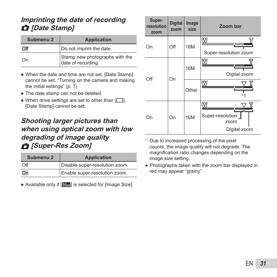 31 en | Olympus SZ-15 User Manual | Page 31 / 79