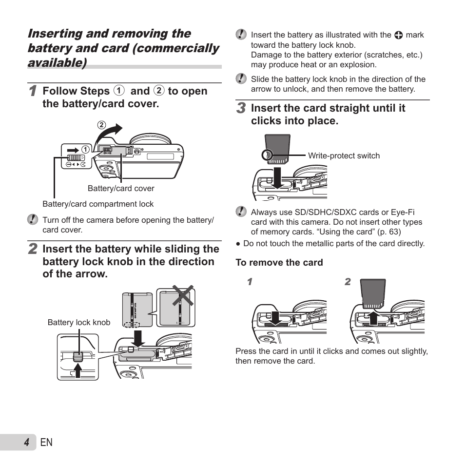 Olympus SZ-15 User Manual | Page 4 / 79
