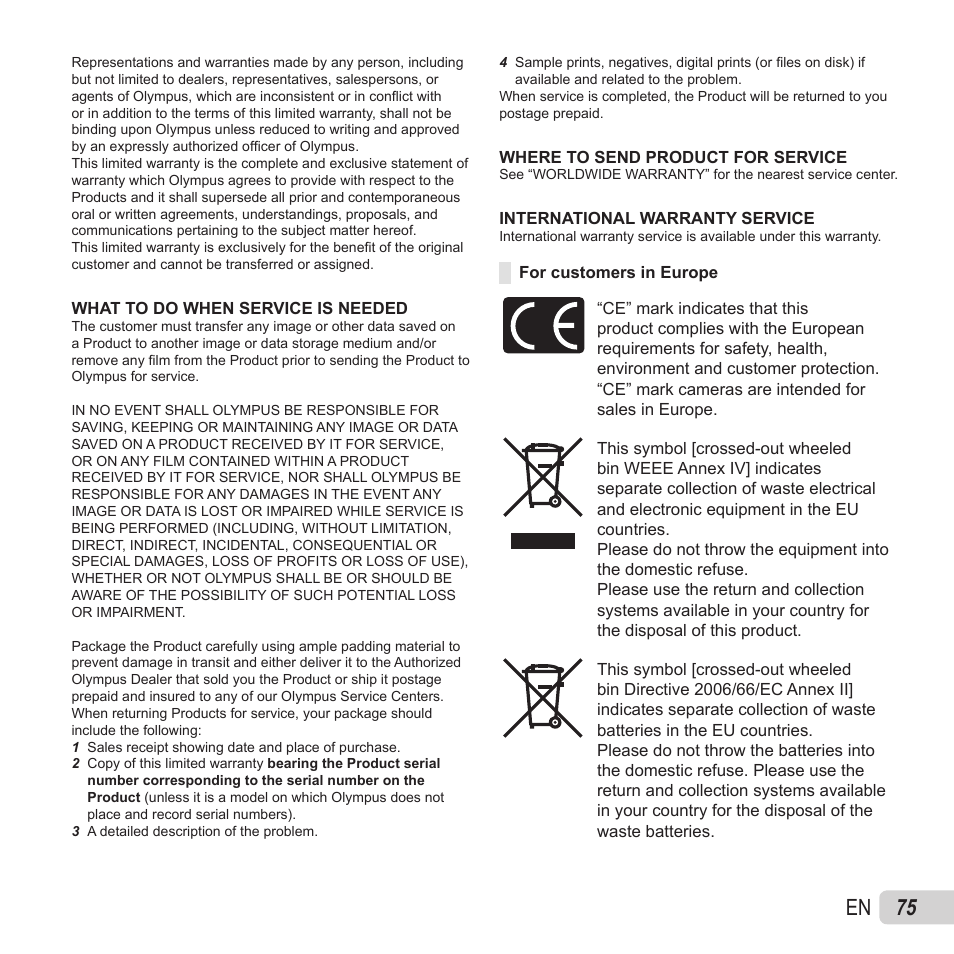 75 en | Olympus SZ-15 User Manual | Page 75 / 79