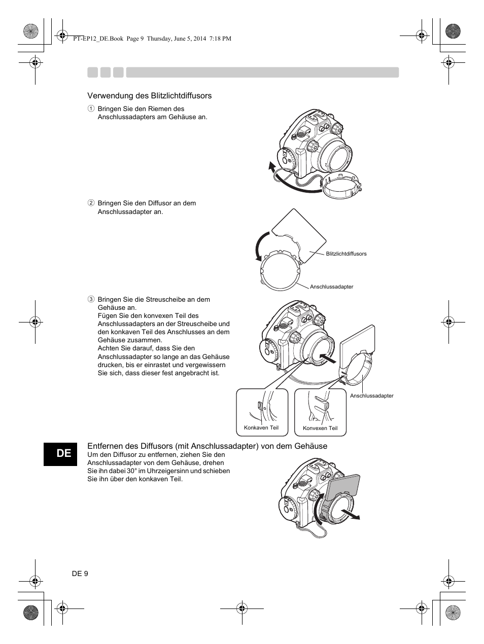 Olympus PTEP12 User Manual | Page 58 / 96