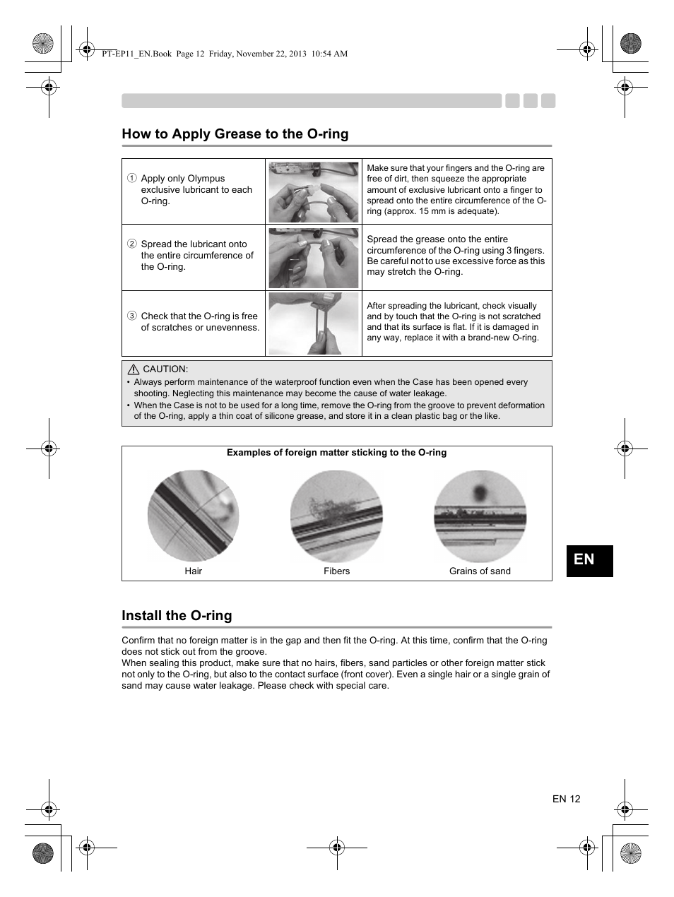 Olympus PTEP11 User Manual | Page 13 / 89