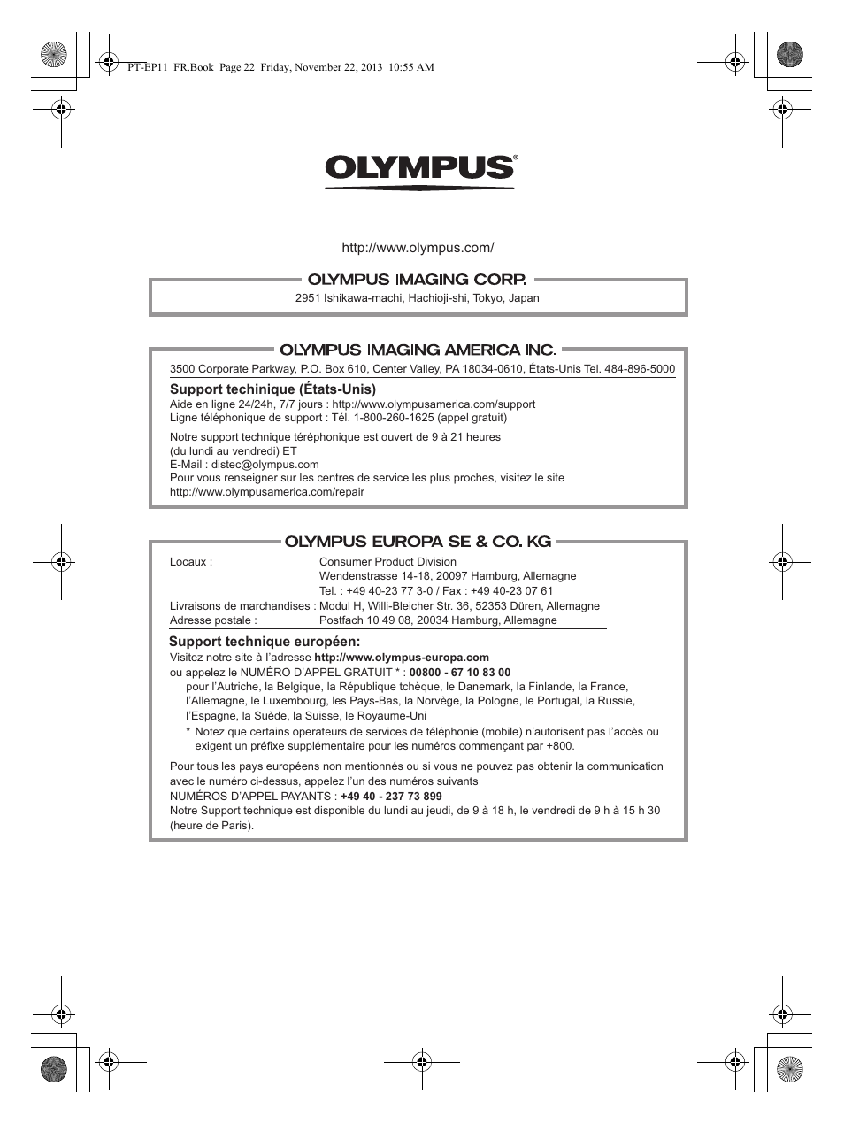 Olympus PTEP11 User Manual | Page 45 / 89