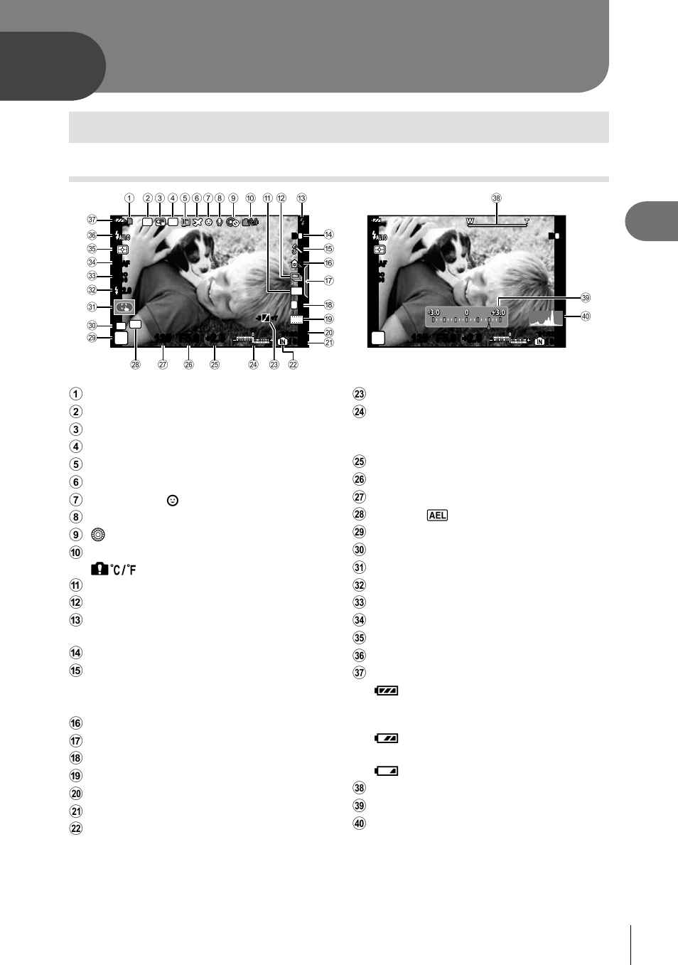 Basic photography, Basic shooting operations, Shooting | 13 en | Olympus Stylus XZ-2 iHS User Manual | Page 13 / 102
