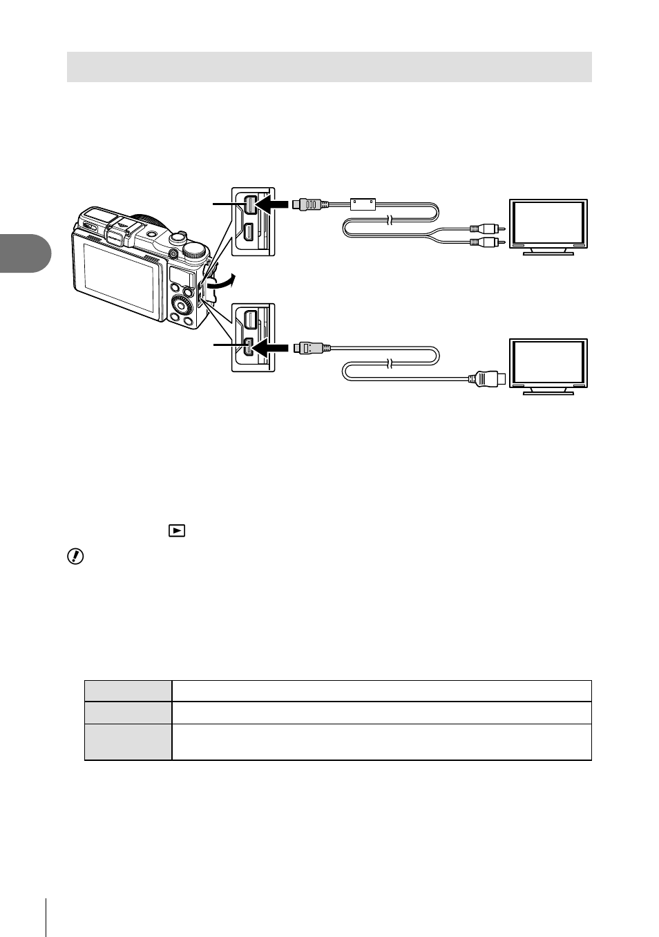 Viewing camera images on tv | Olympus Stylus XZ-2 iHS User Manual | Page 66 / 102