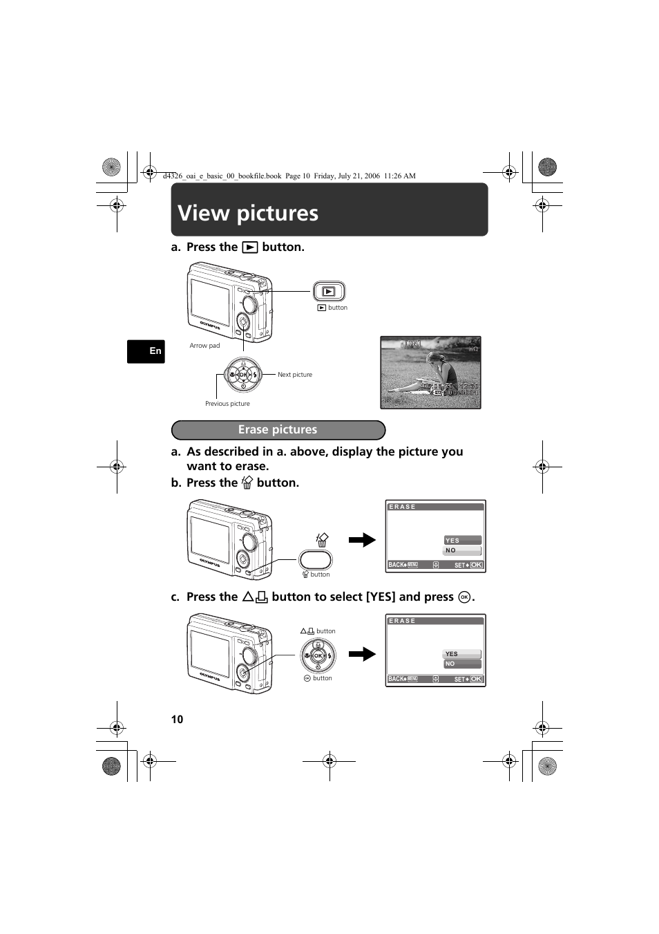 View pictures | Olympus FE-200 User Manual | Page 10 / 108