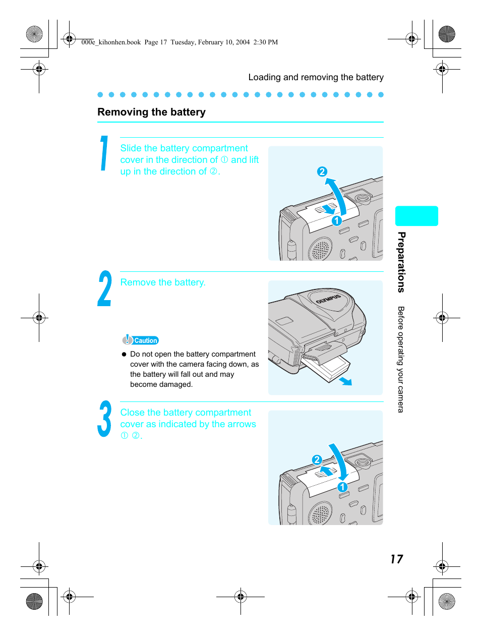 Olympus Stylus 410 Digital User Manual | Page 17 / 72