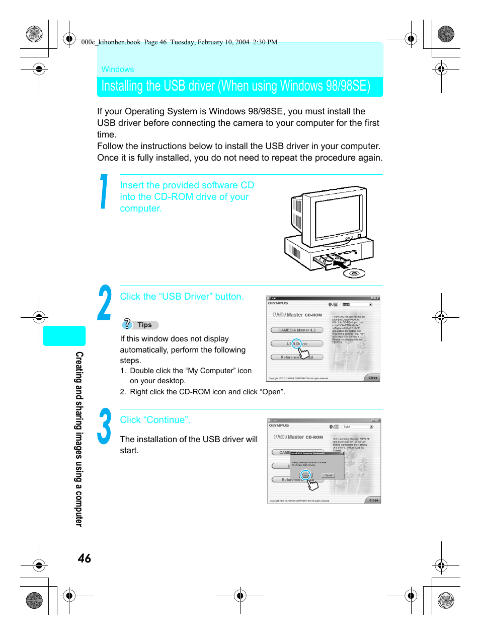 Olympus Stylus 410 Digital User Manual | Page 46 / 72