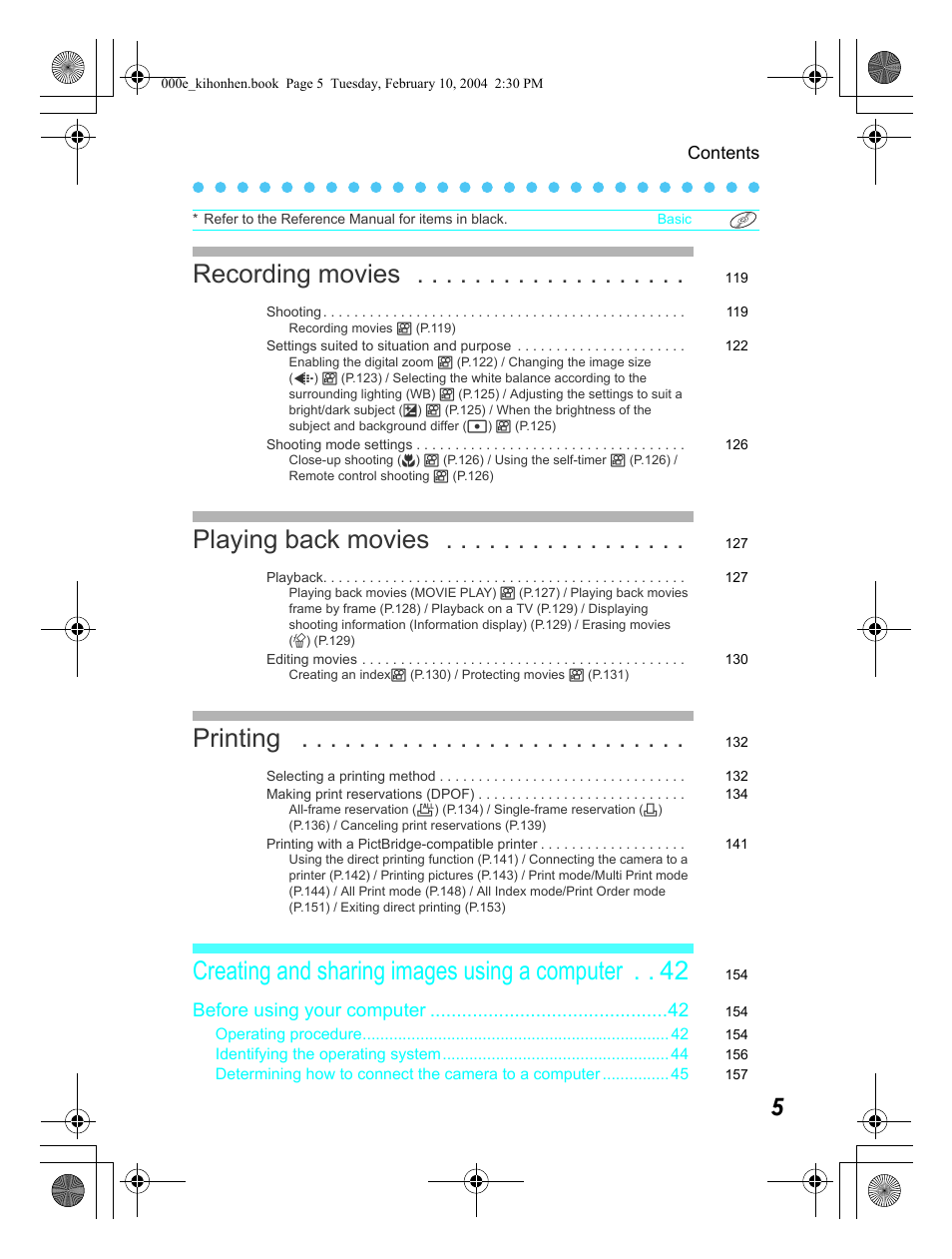 Olympus Stylus 410 Digital User Manual | Page 5 / 72