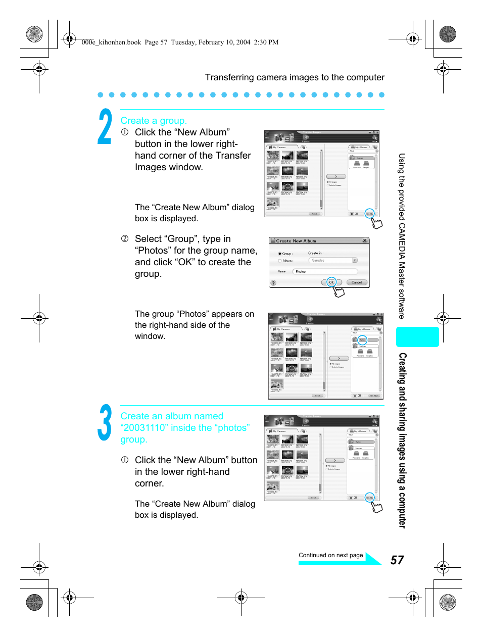 Olympus Stylus 410 Digital User Manual | Page 57 / 72
