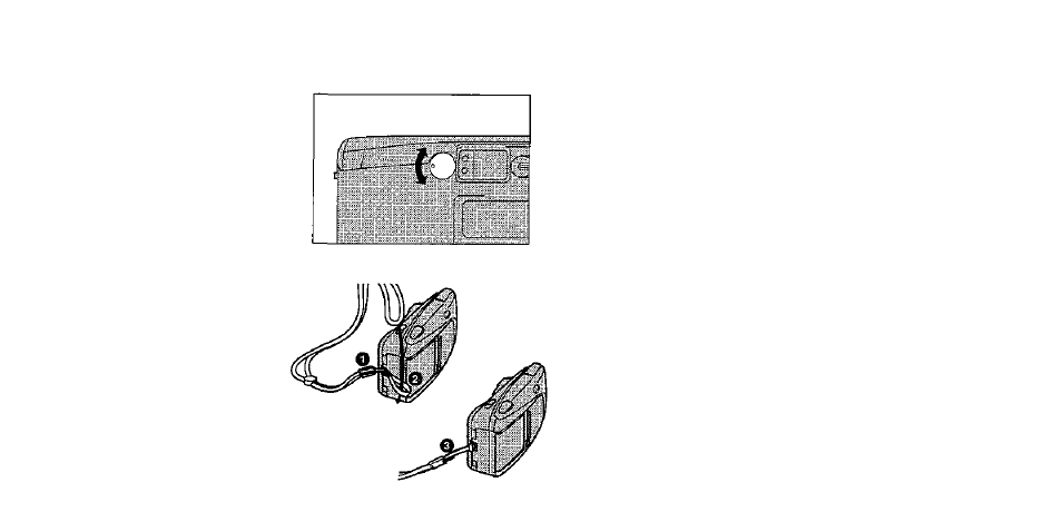 Diopter adjustment, Using the strap | Olympus iZoom 75 User Manual | Page 13 / 79