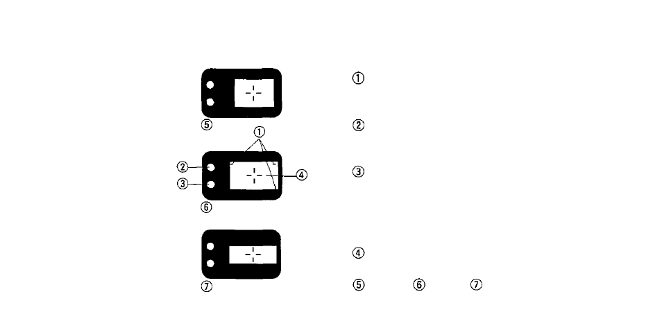 Viewfinder display/lcd panel, Viewfinder display/ lcd panel | Olympus iZoom 75 User Manual | Page 8 / 79