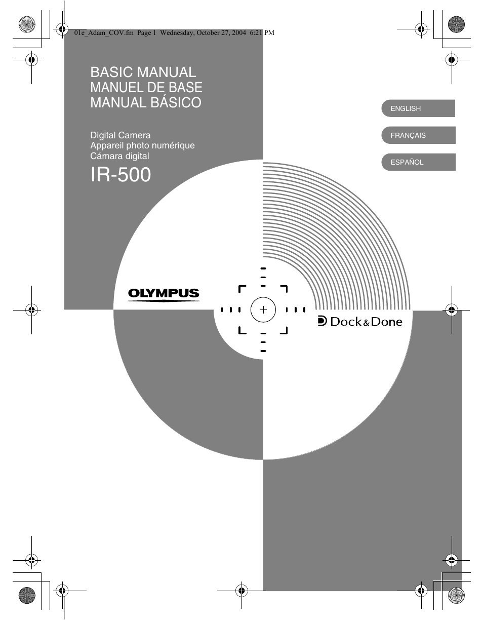 Olympus IR-500 User Manual | 116 pages