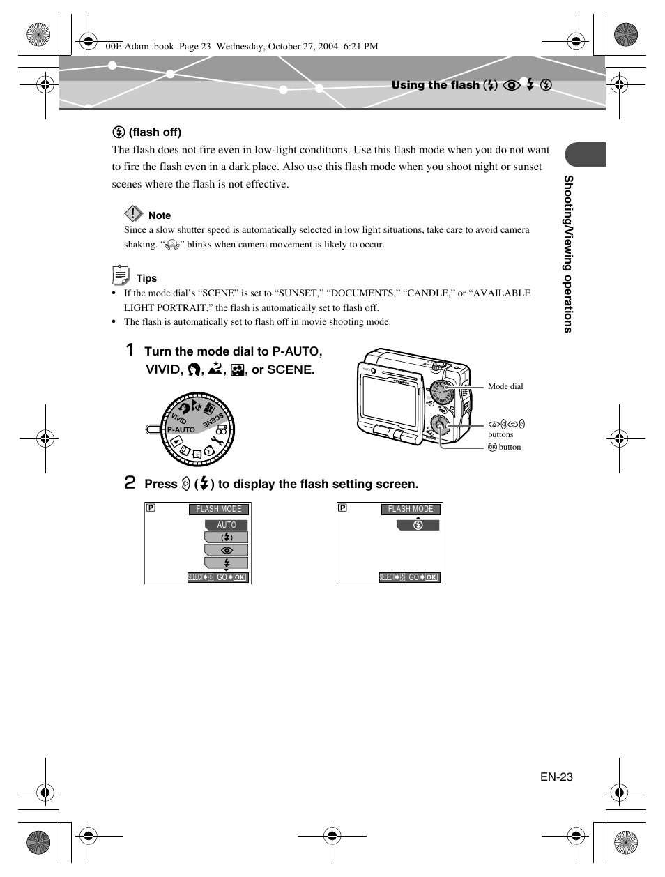 Olympus IR-500 User Manual | Page 23 / 116