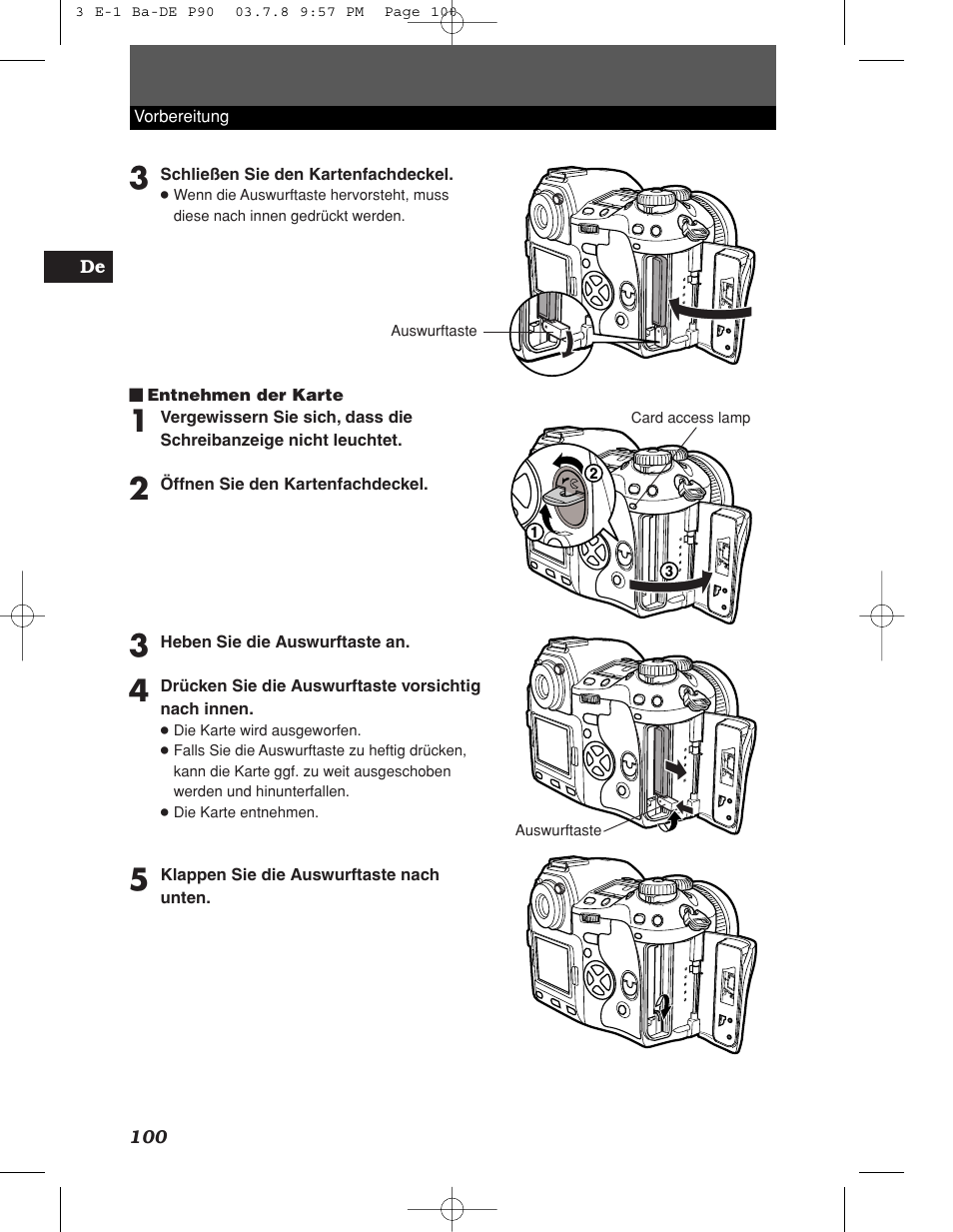 Olympus E-1 User Manual | Page 100 / 180