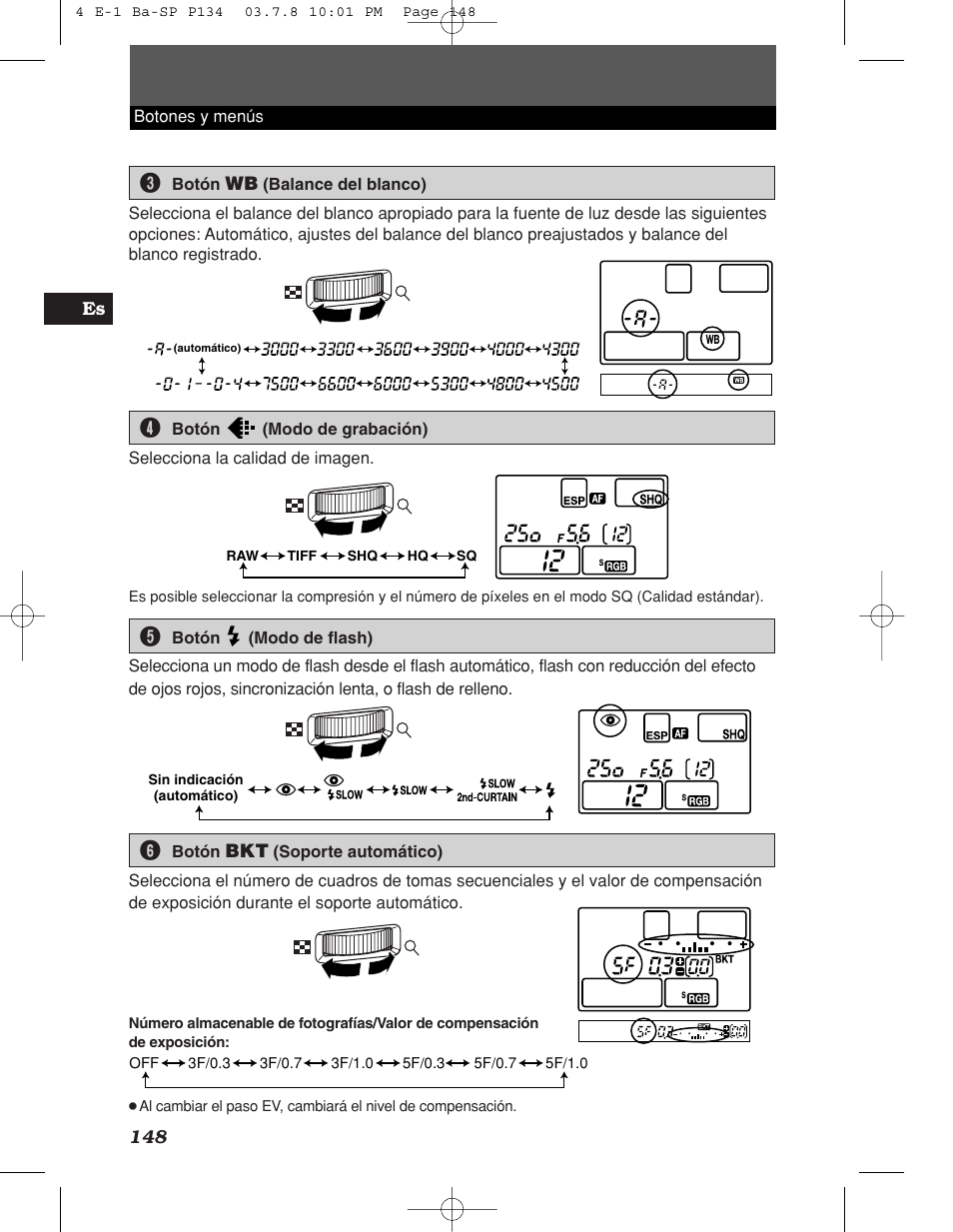 Olympus E-1 User Manual | Page 148 / 180