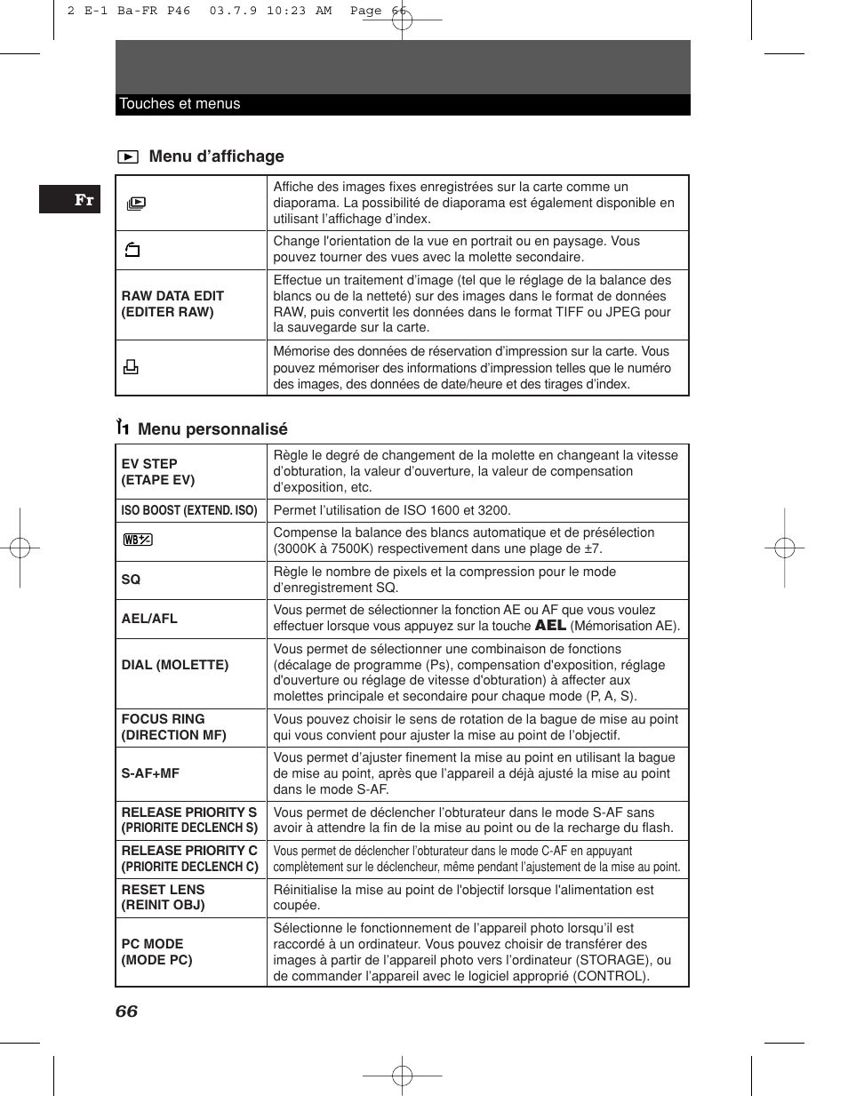 Olympus E-1 User Manual | Page 66 / 180