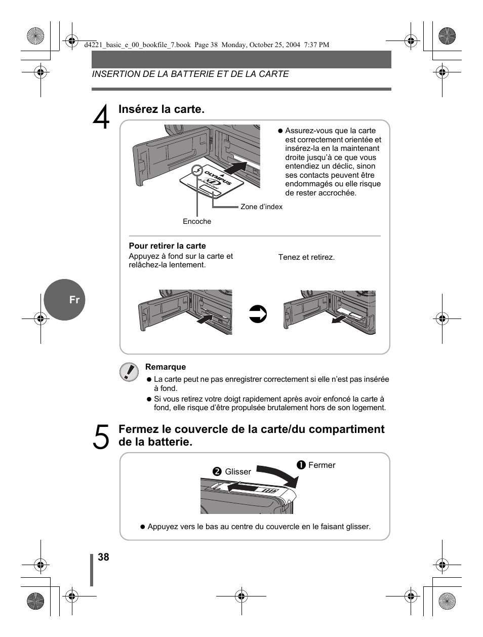 Olympus Stylus 500 Digital User Manual | Page 38 / 100