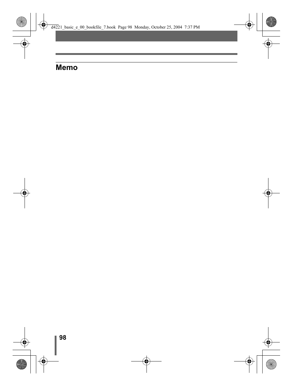 Olympus Stylus 500 Digital User Manual | Page 98 / 100