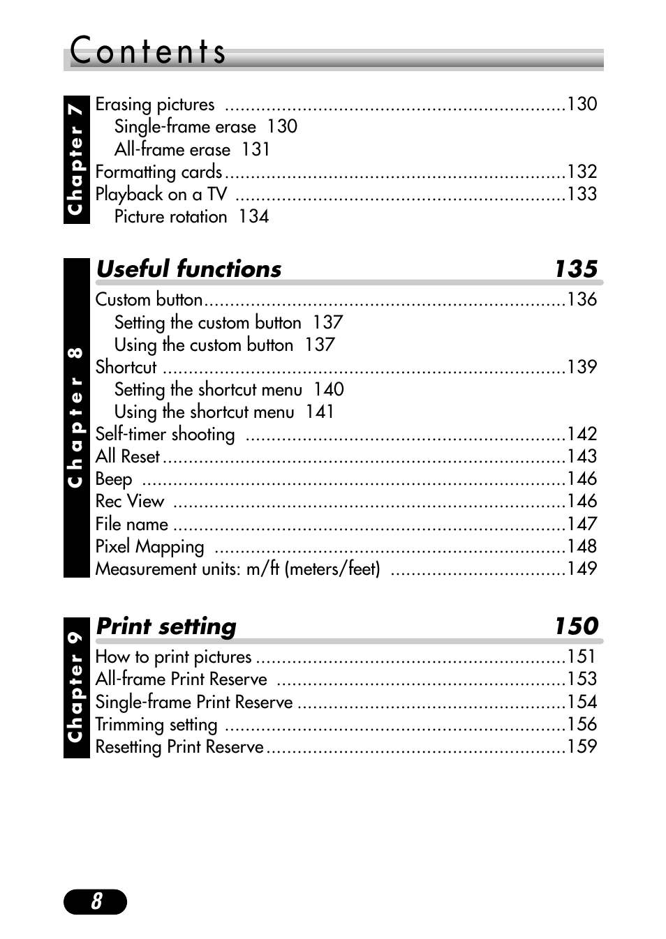 Olympus C-4040 Zoom User Manual | Page 8 / 200