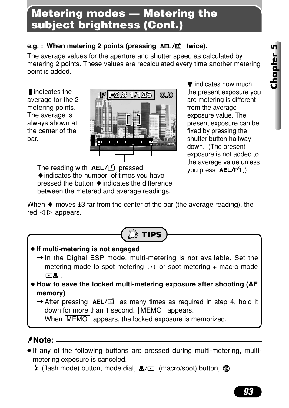 Chapter 5 | Olympus C-4040 Zoom User Manual | Page 93 / 200