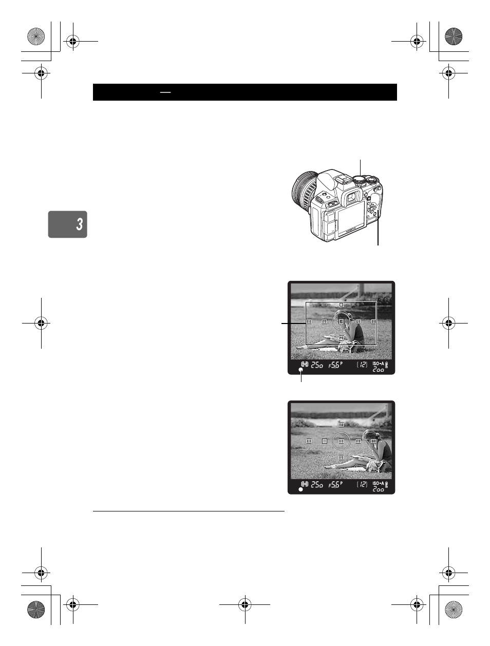 Focus lock k if correct focus cannot be obtained | Olympus E-620 User Manual | Page 60 / 156