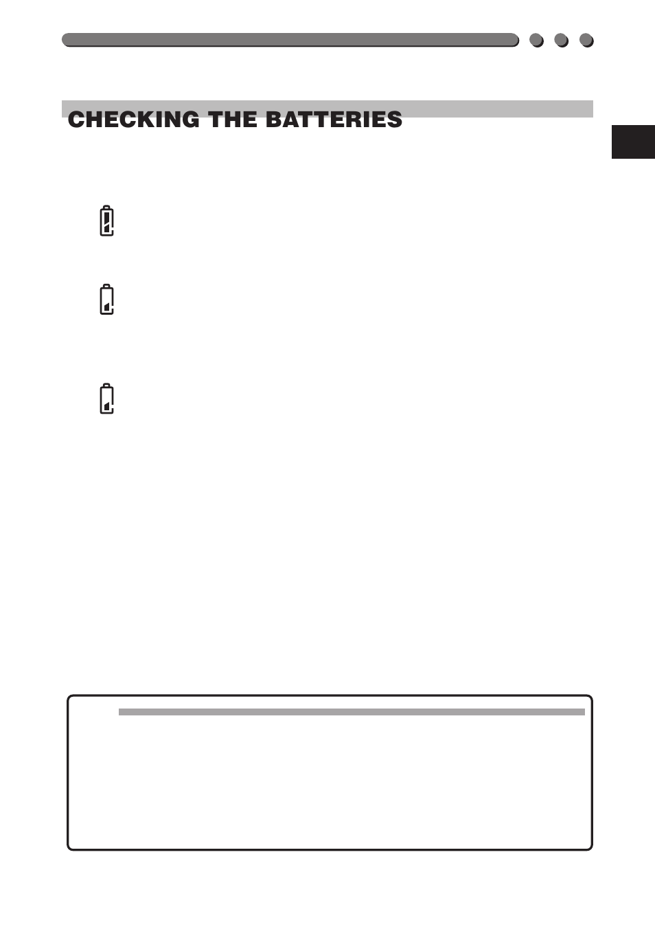 33 checking the batteries | Olympus D-360L User Manual | Page 33 / 124