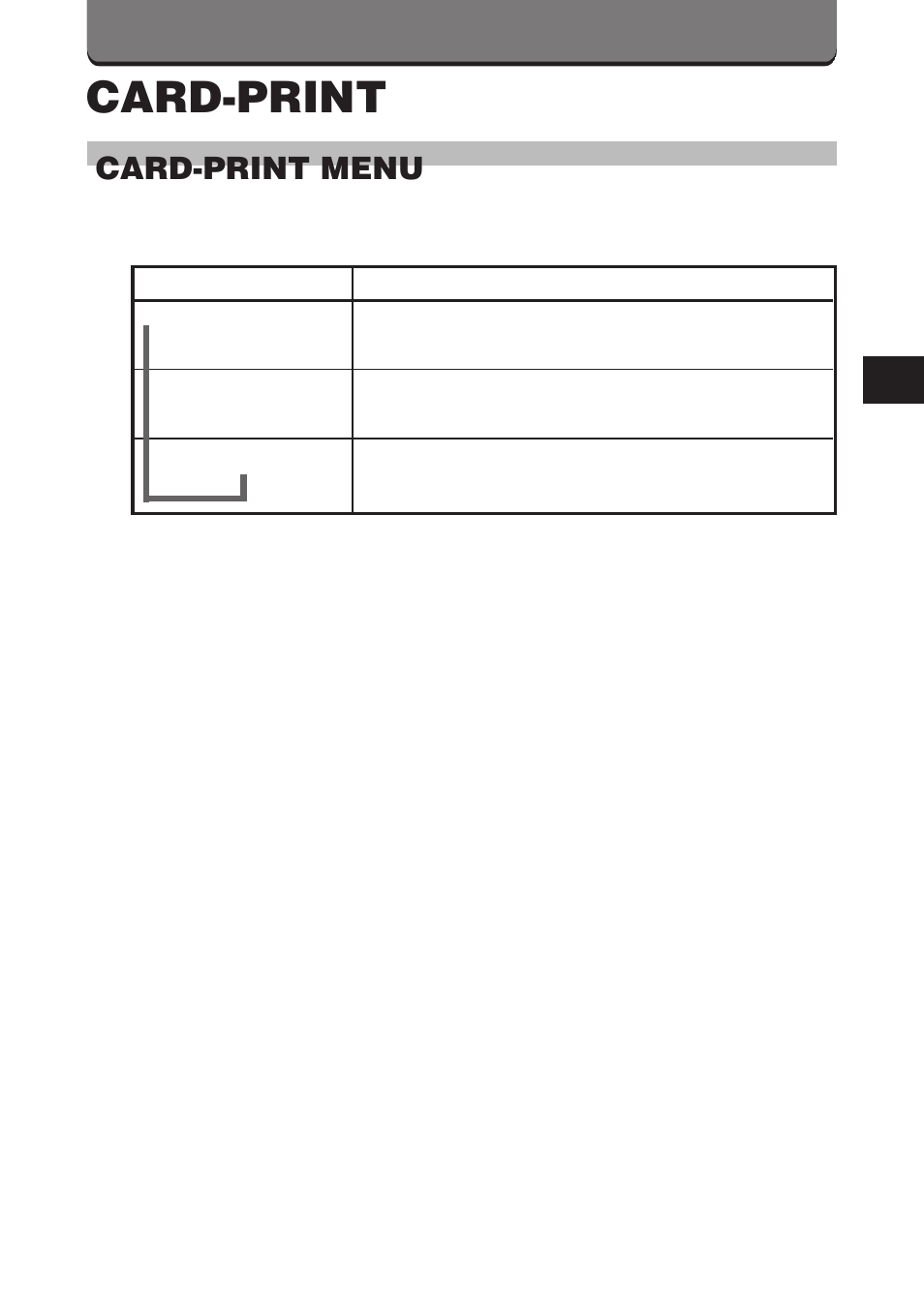 Card-print, Card-print menu | Olympus D-360L User Manual | Page 89 / 124