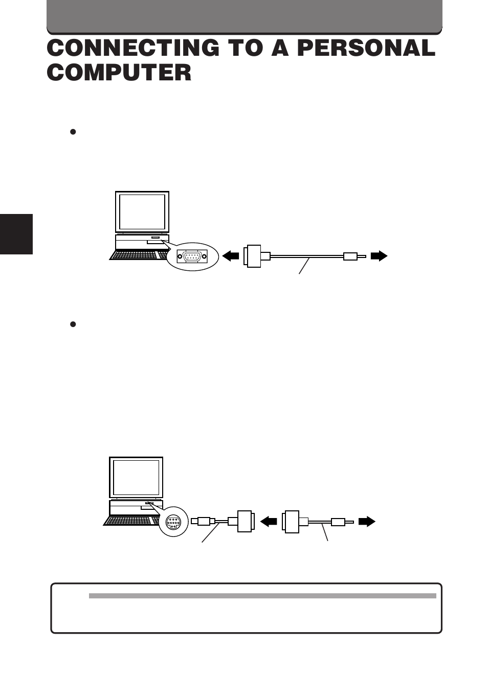 Connecting to a personal computer | Olympus D-360L User Manual | Page 98 / 124