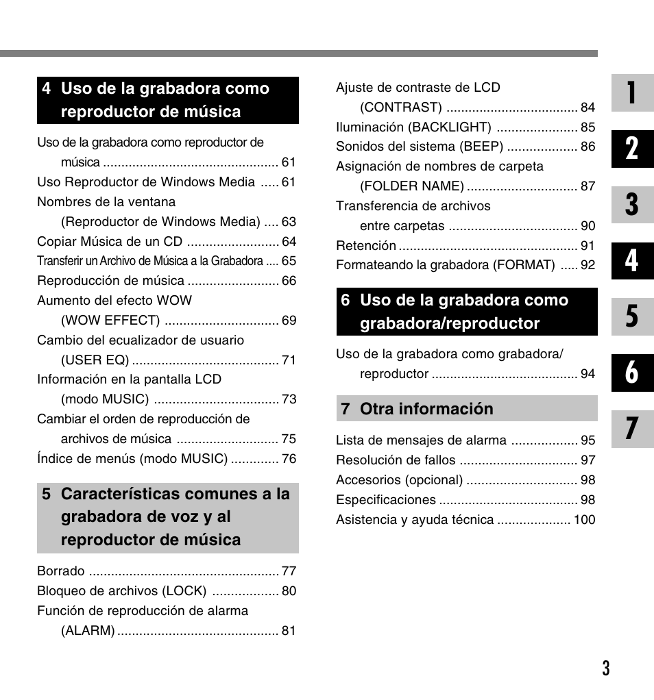 Olympus DM-10 User Manual | Page 3 / 101