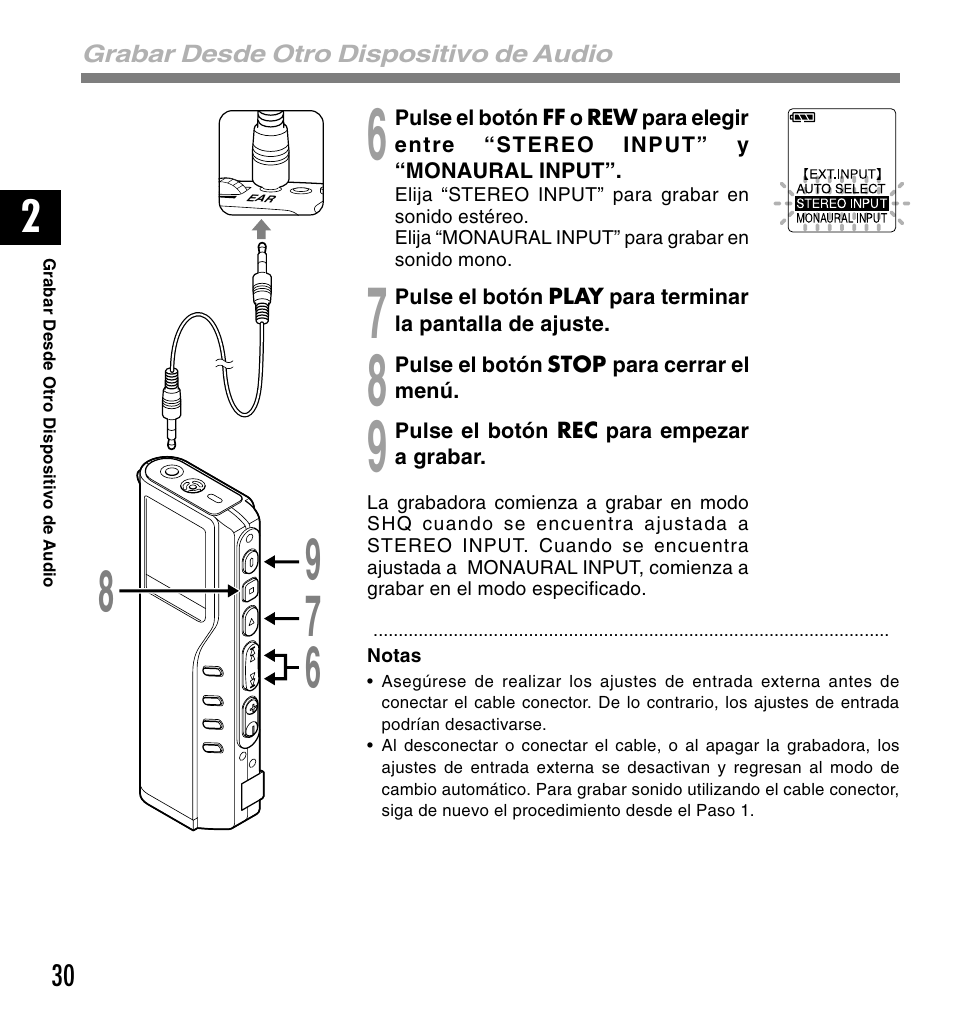 Olympus DM-10 User Manual | Page 30 / 101