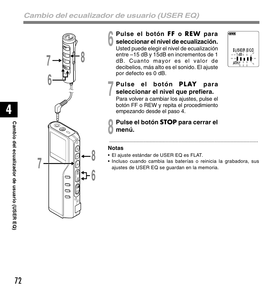 Olympus DM-10 User Manual | Page 72 / 101