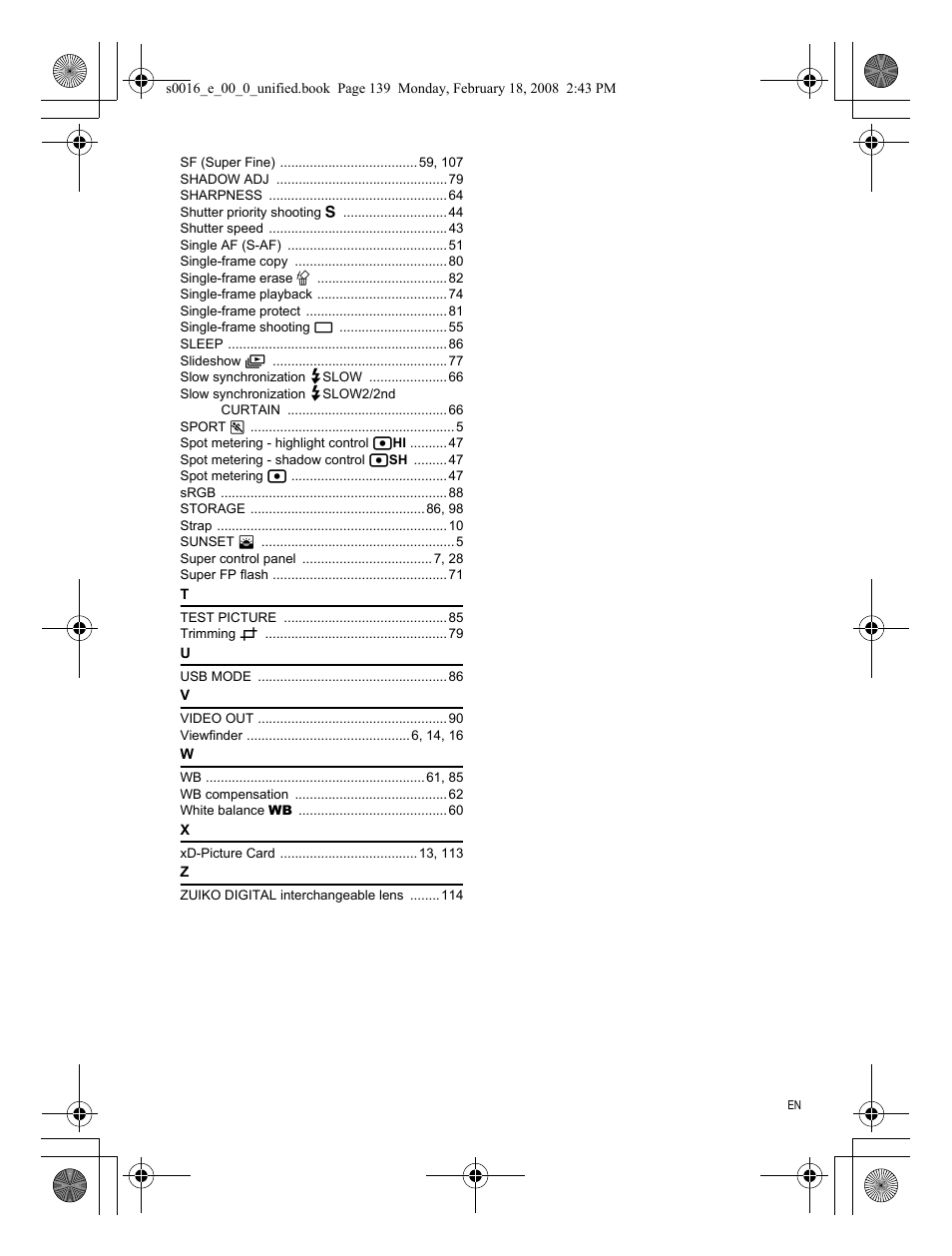 Olympus E-420 User Manual | Page 139 / 140