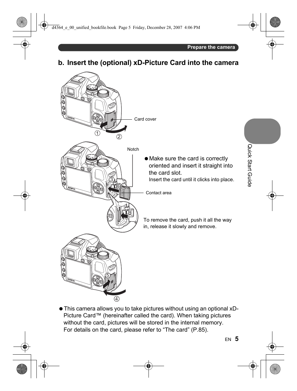 Olympus SP-570 UZ User Manual | Page 5 / 100