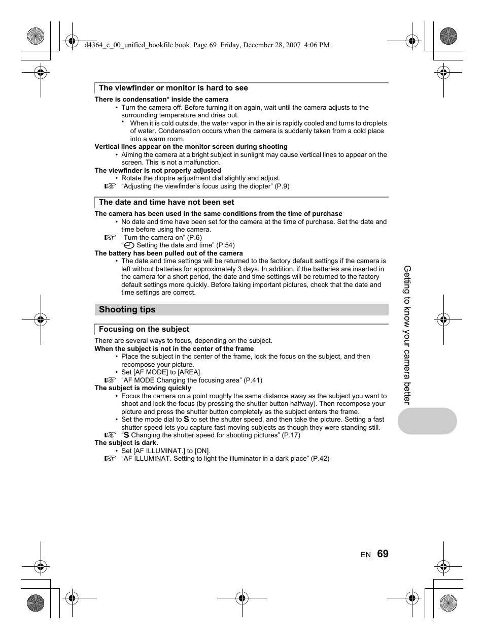 Olympus SP-570 UZ User Manual | Page 69 / 100