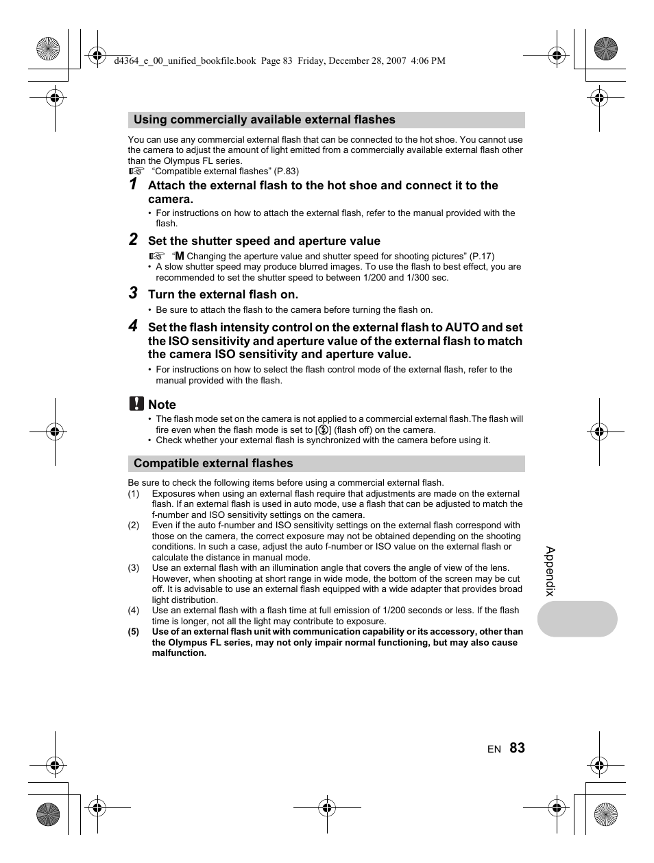 Olympus SP-570 UZ User Manual | Page 83 / 100