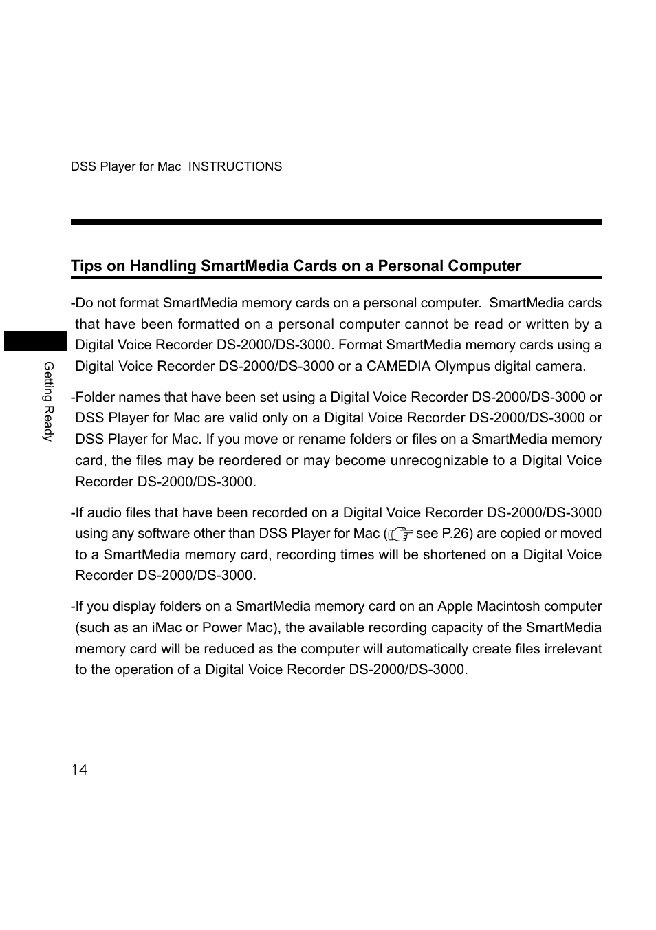 Olympus DS-3000 User Manual | Page 14 / 36