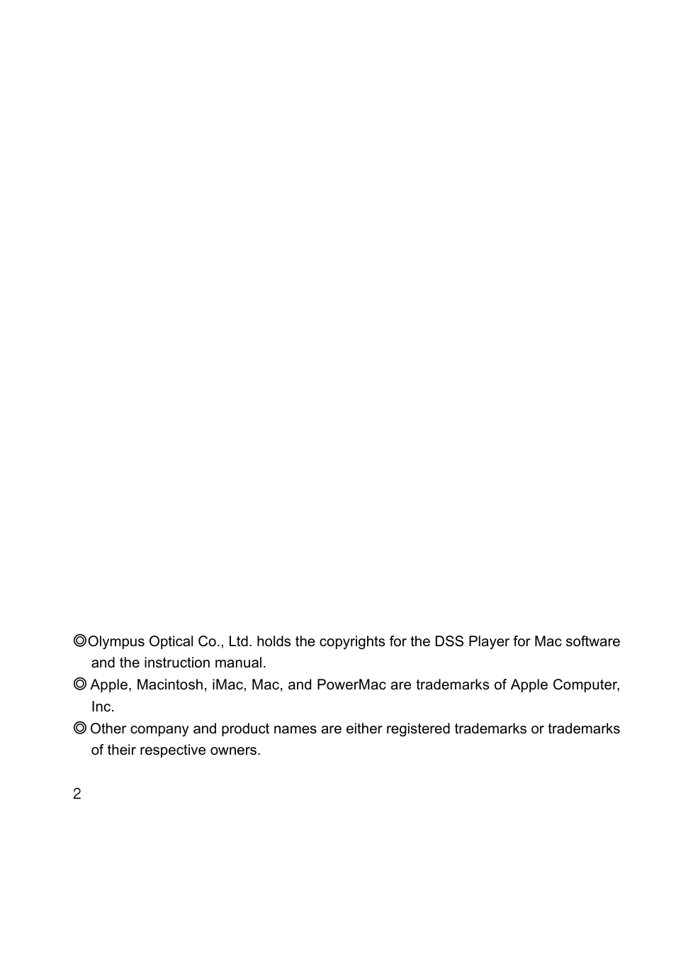Olympus DS-3000 User Manual | Page 2 / 36