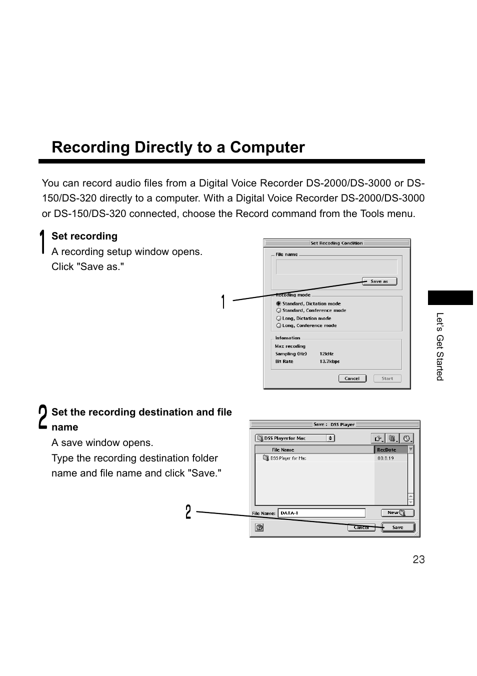 Olympus DS-3000 User Manual | Page 23 / 36
