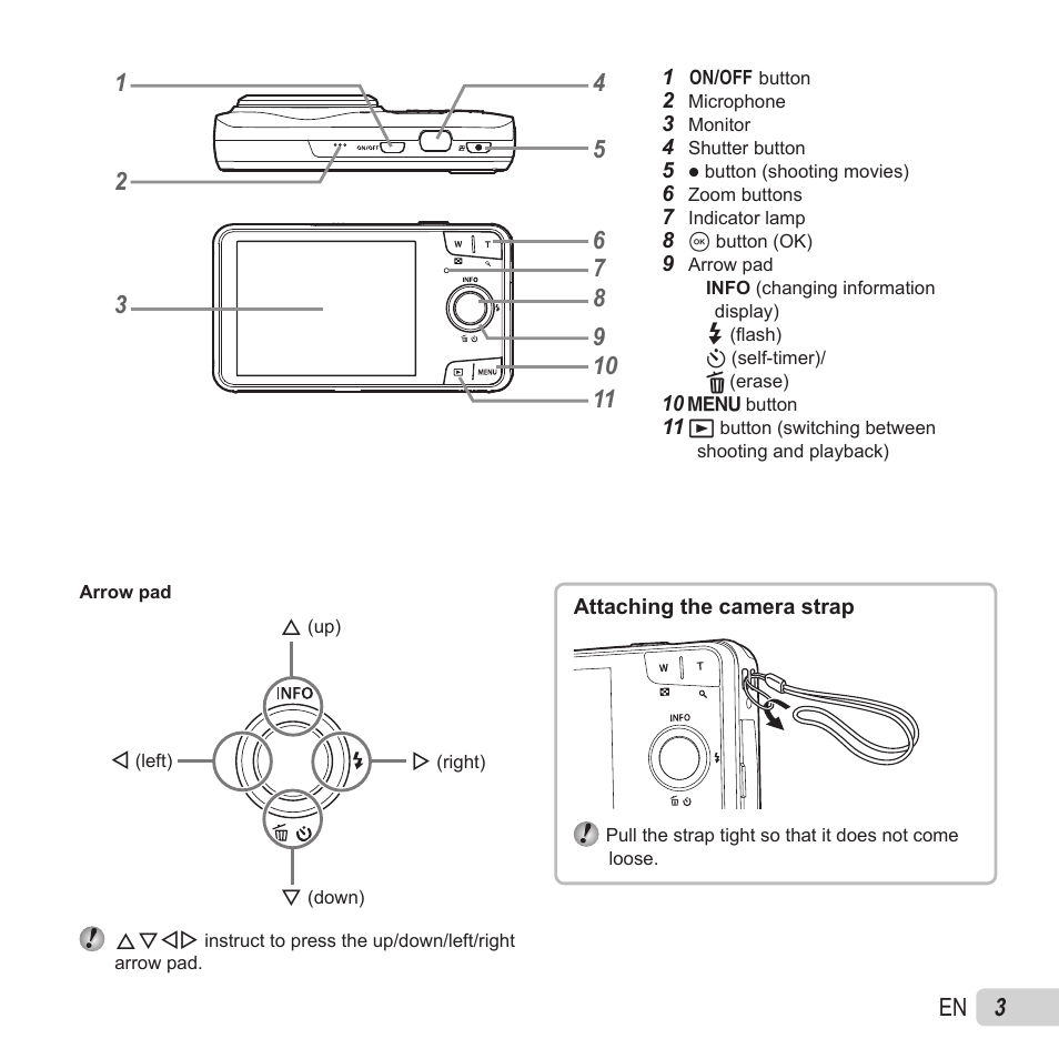 Olympus VH-520 User Manual | Page 3 / 68