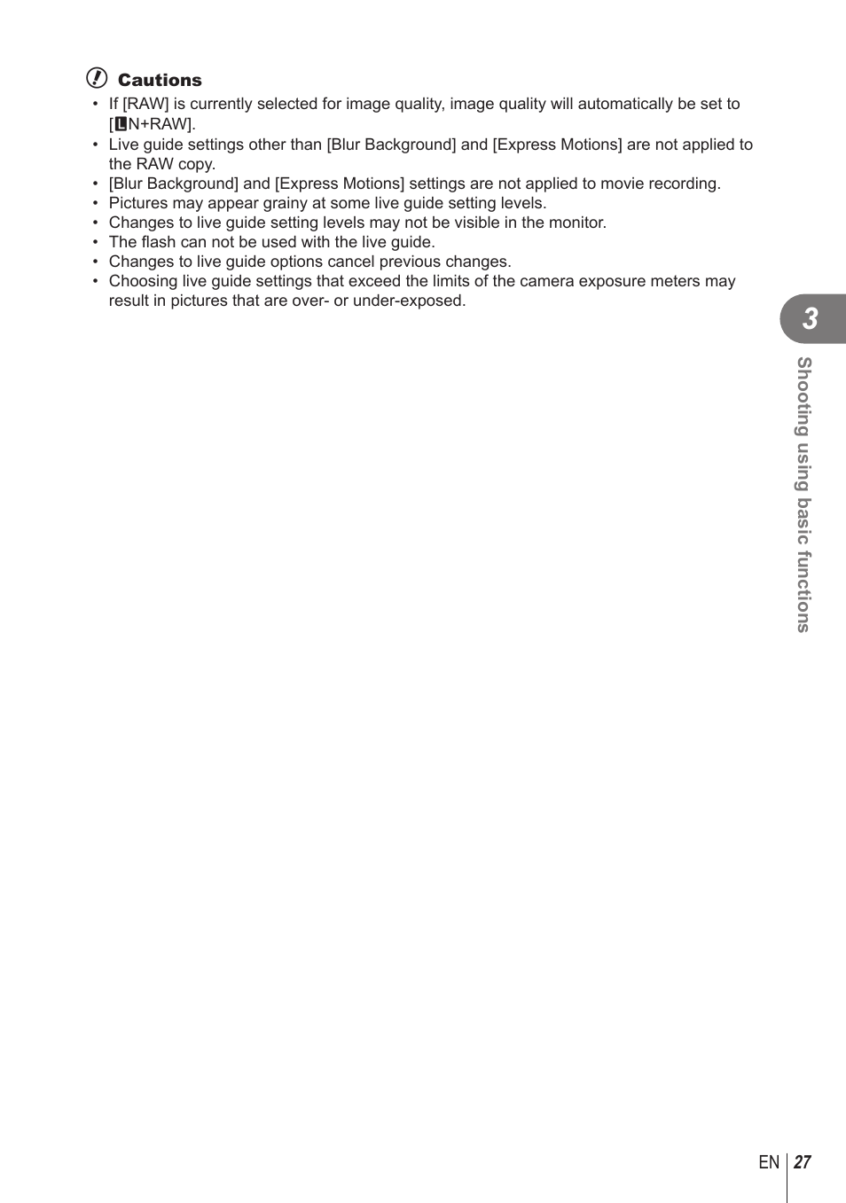 Olympus STYLUS 1 User Manual | Page 27 / 120