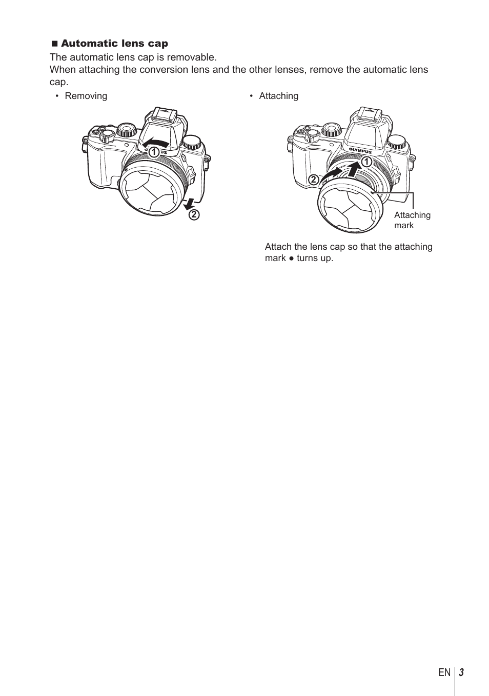 Olympus STYLUS 1 User Manual | Page 3 / 120