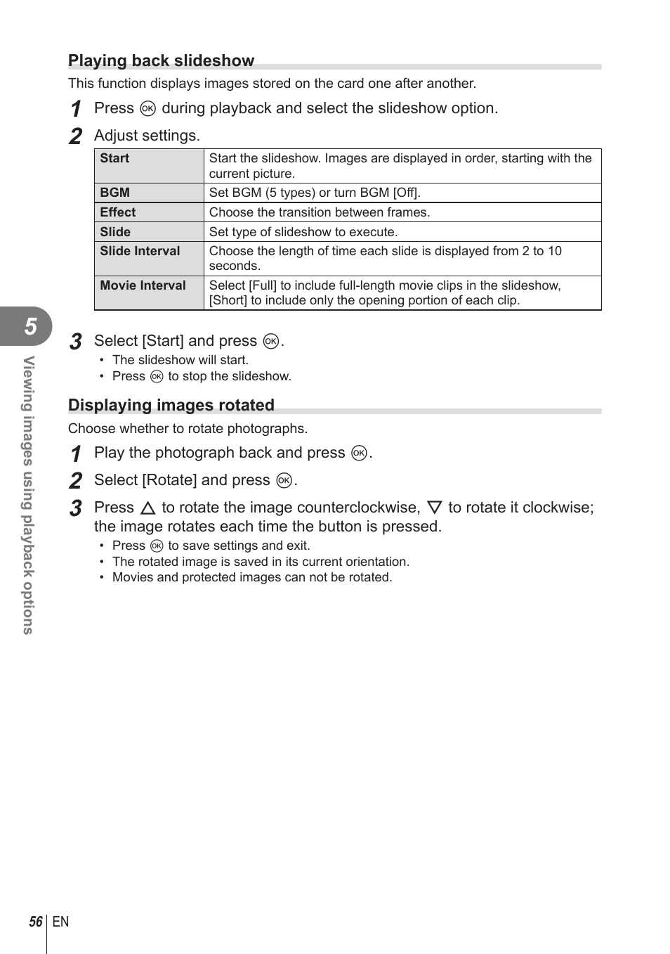 Olympus STYLUS 1 User Manual | Page 56 / 120