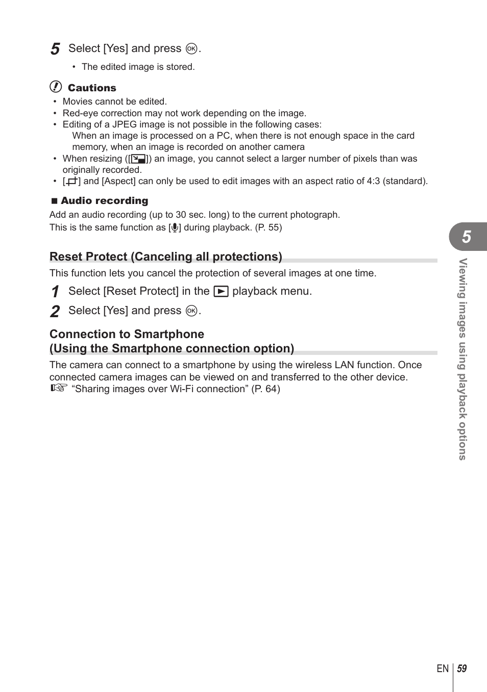 Olympus STYLUS 1 User Manual | Page 59 / 120