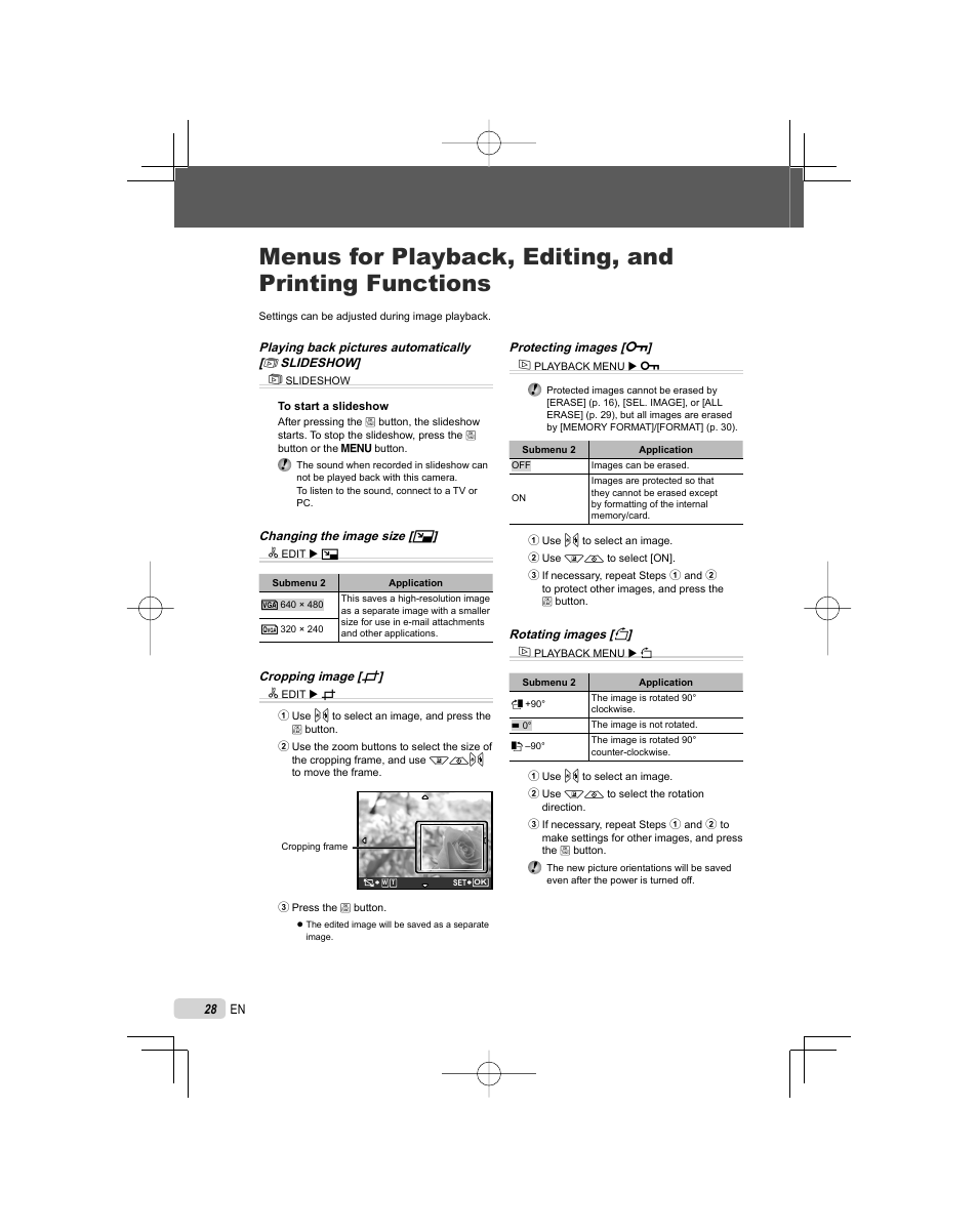 Olympus FE-3010 User Manual | Page 28 / 62