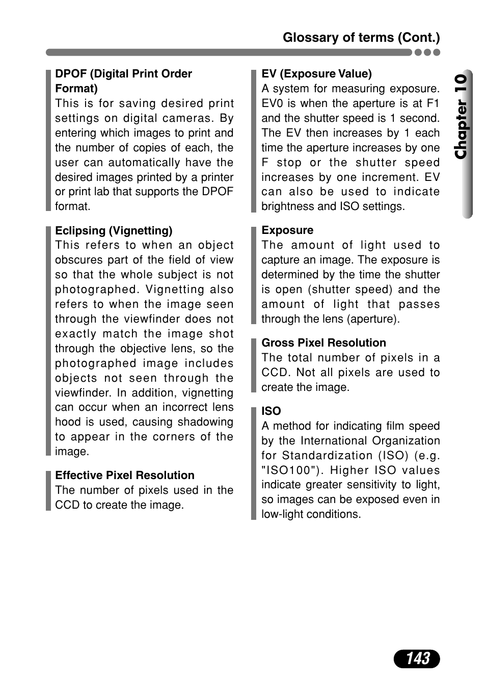 Chapter 10 | Olympus C-720 Ultra Zoom User Manual | Page 144 / 180