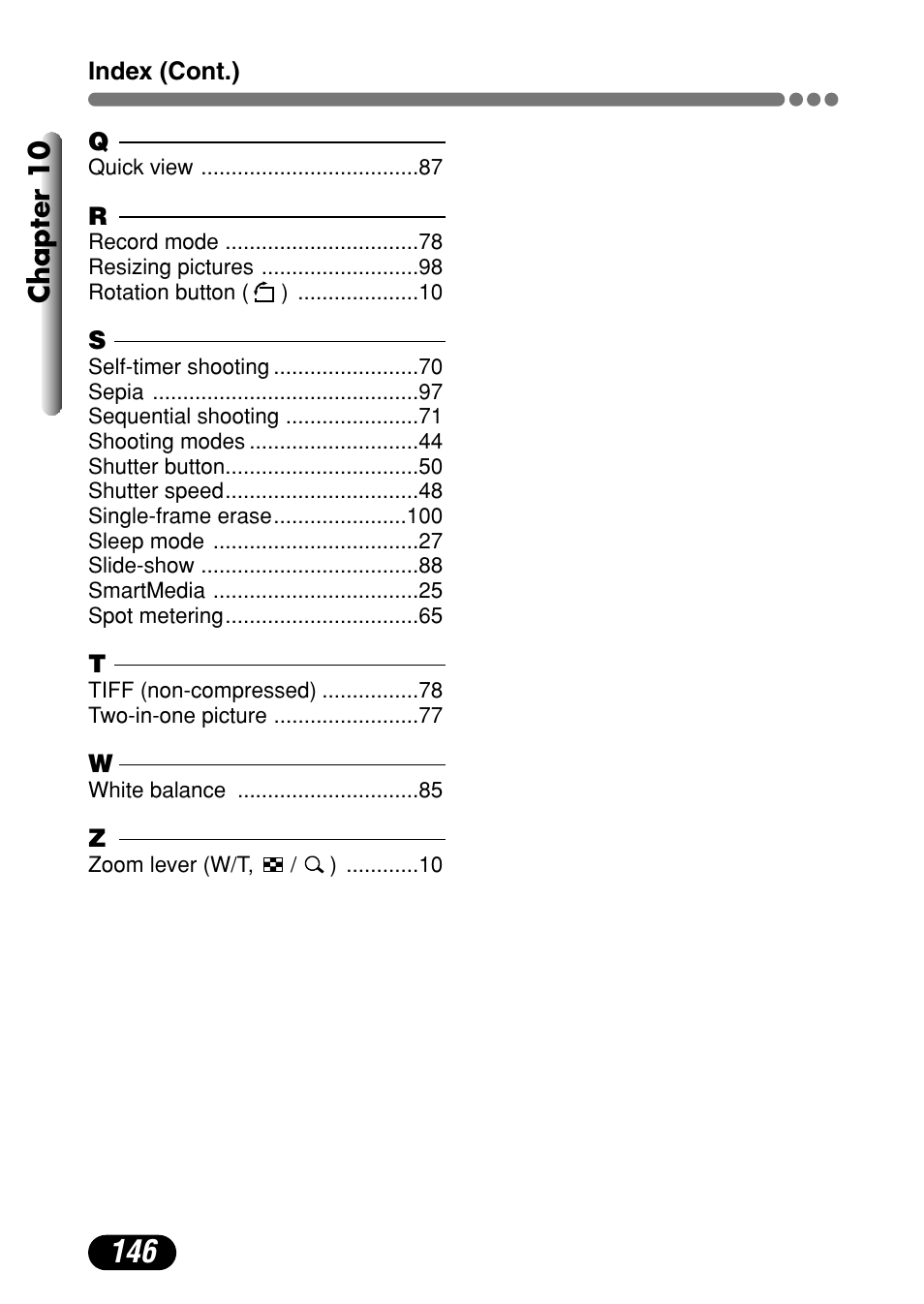 Chapter 10 | Olympus C-720 Ultra Zoom User Manual | Page 147 / 180