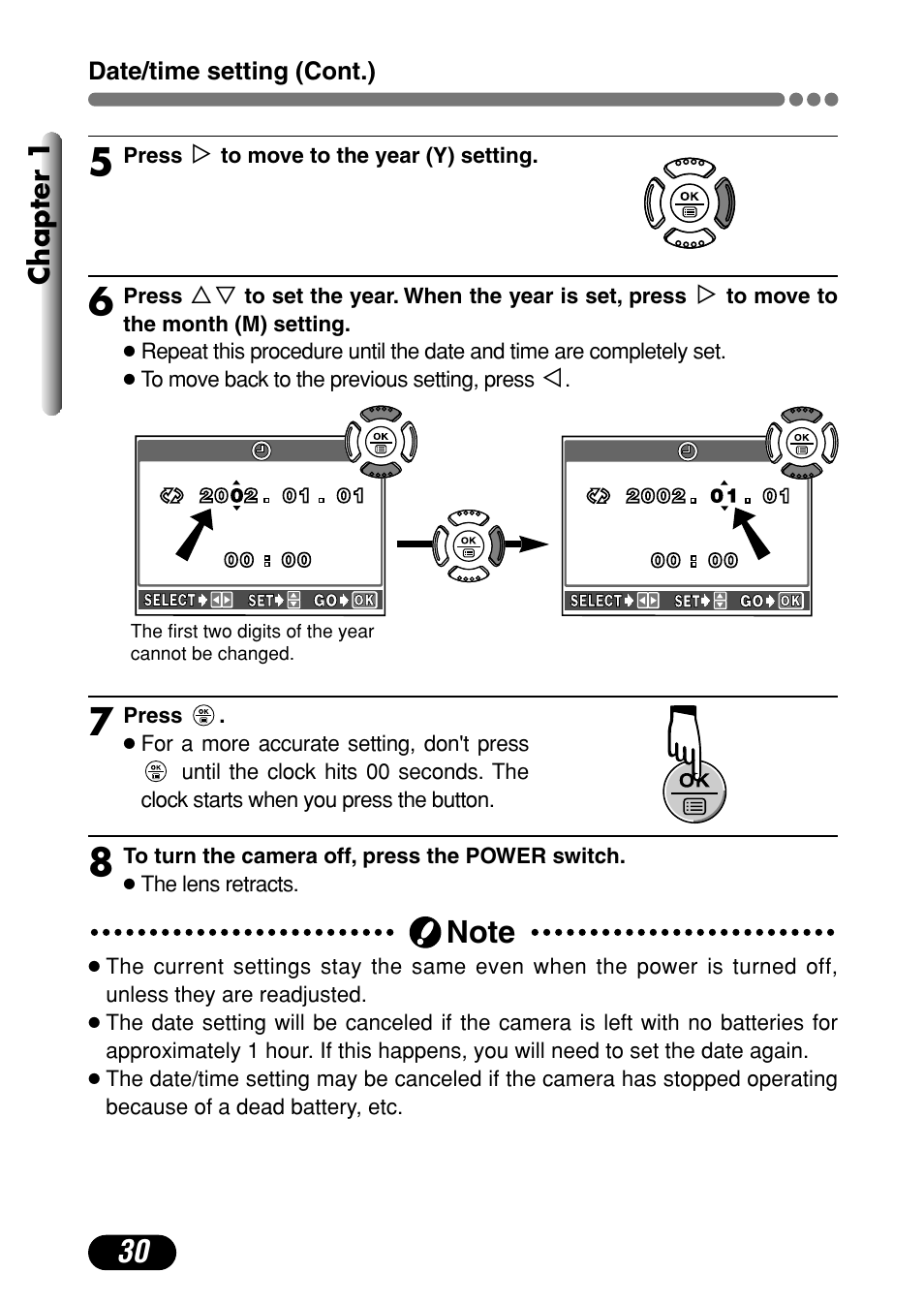 Chapter 1 | Olympus C-720 Ultra Zoom User Manual | Page 31 / 180