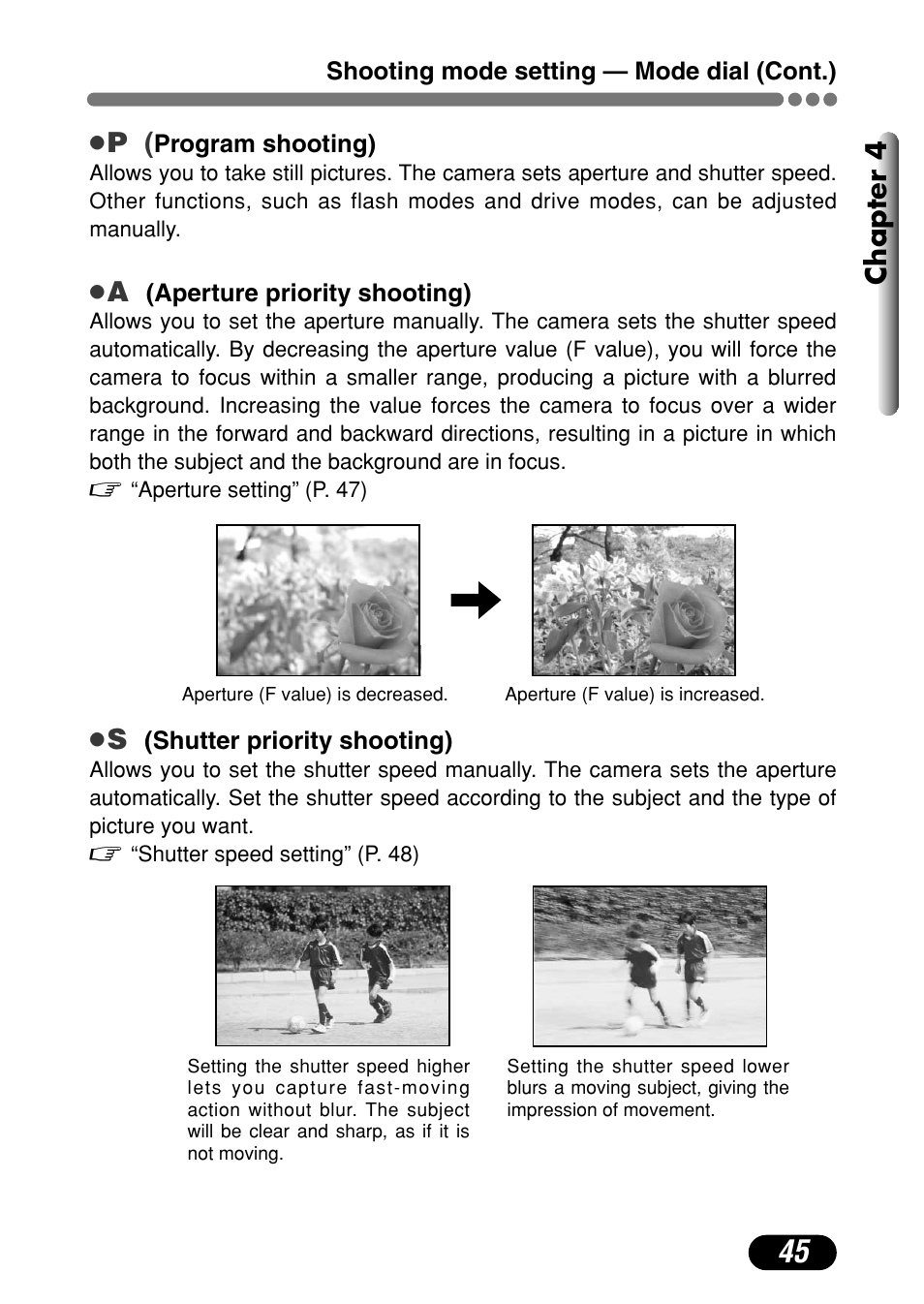 Chapter 4 | Olympus C-720 Ultra Zoom User Manual | Page 46 / 180