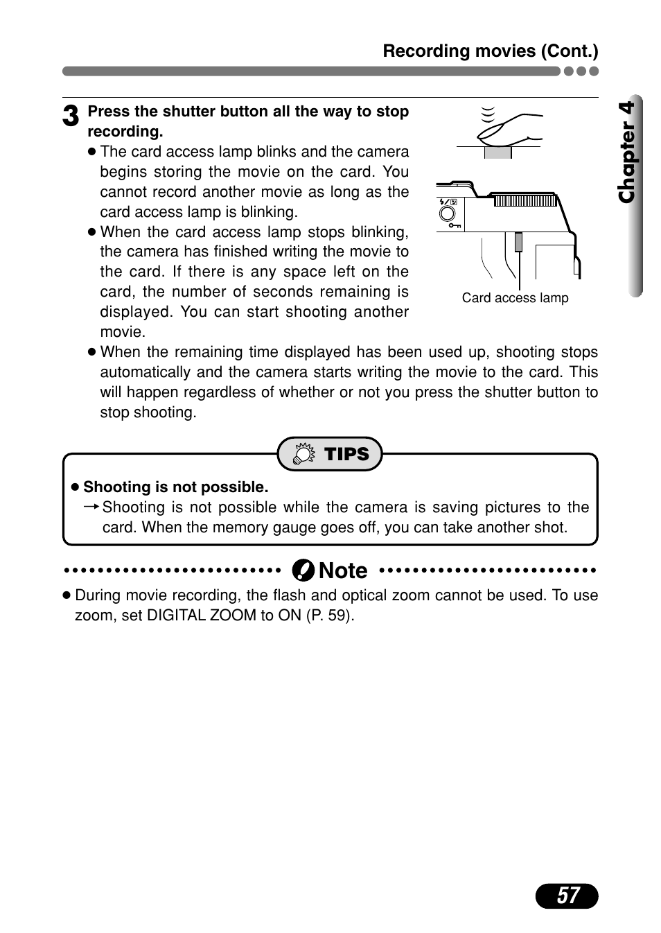 Chapter 4 | Olympus C-720 Ultra Zoom User Manual | Page 58 / 180