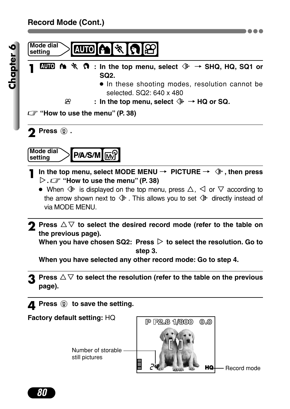 Chapter 6 | Olympus C-720 Ultra Zoom User Manual | Page 81 / 180